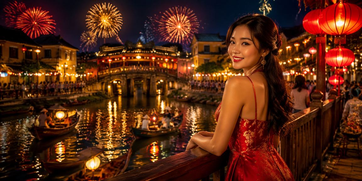 Không khí chơi cược sôi động tại chợ đêm Hội An